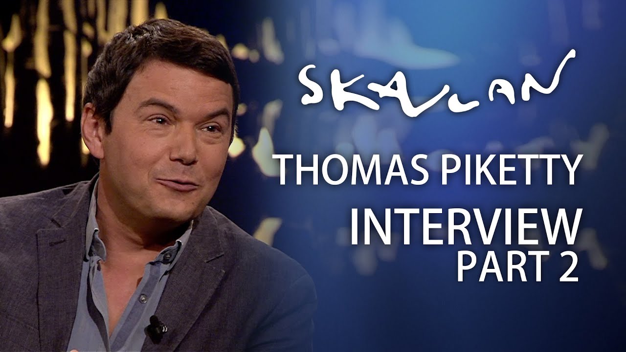 Supereconomist Piketty picks on capitalist Bjørn Kjos | Full interview Part 2 | SVT/NRK/Skavlan