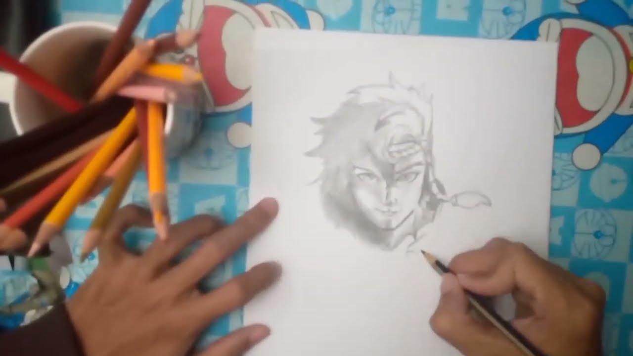 MLBB YIN Hero | Drawing | Time Lapse