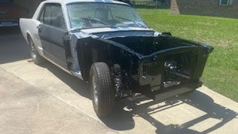 1965 Mustang GT Mustang II Suspension Upgrade