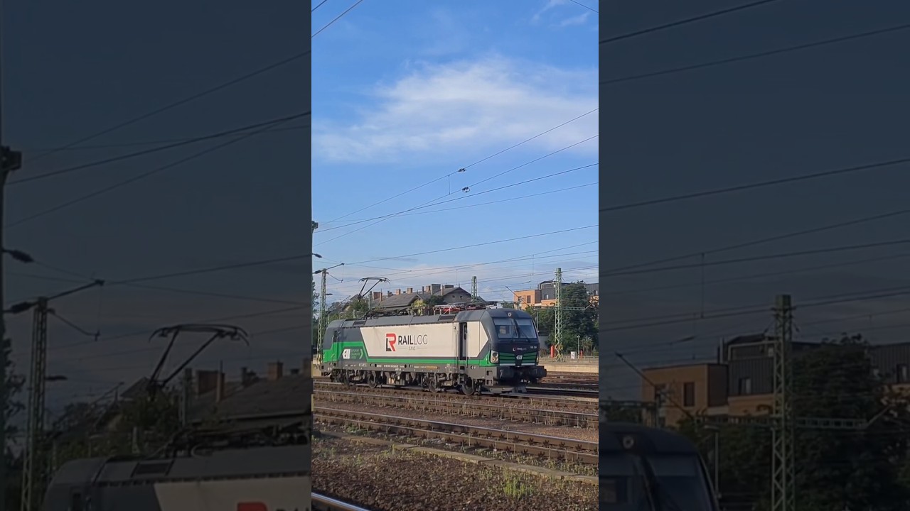 Raillog Vectron Kelenföldön/Raillog Vectron in Kelenföld 