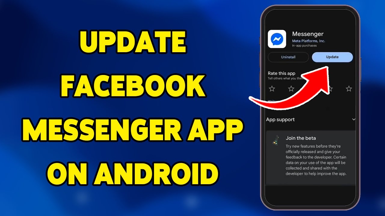 How To Update Facebook Messenger App On Android 2025 | Get The Latest ...
