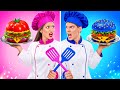 男子 VS 女子 んの料理チャレンジ | 料理のクレイジーなアイデア Multi DO Girls