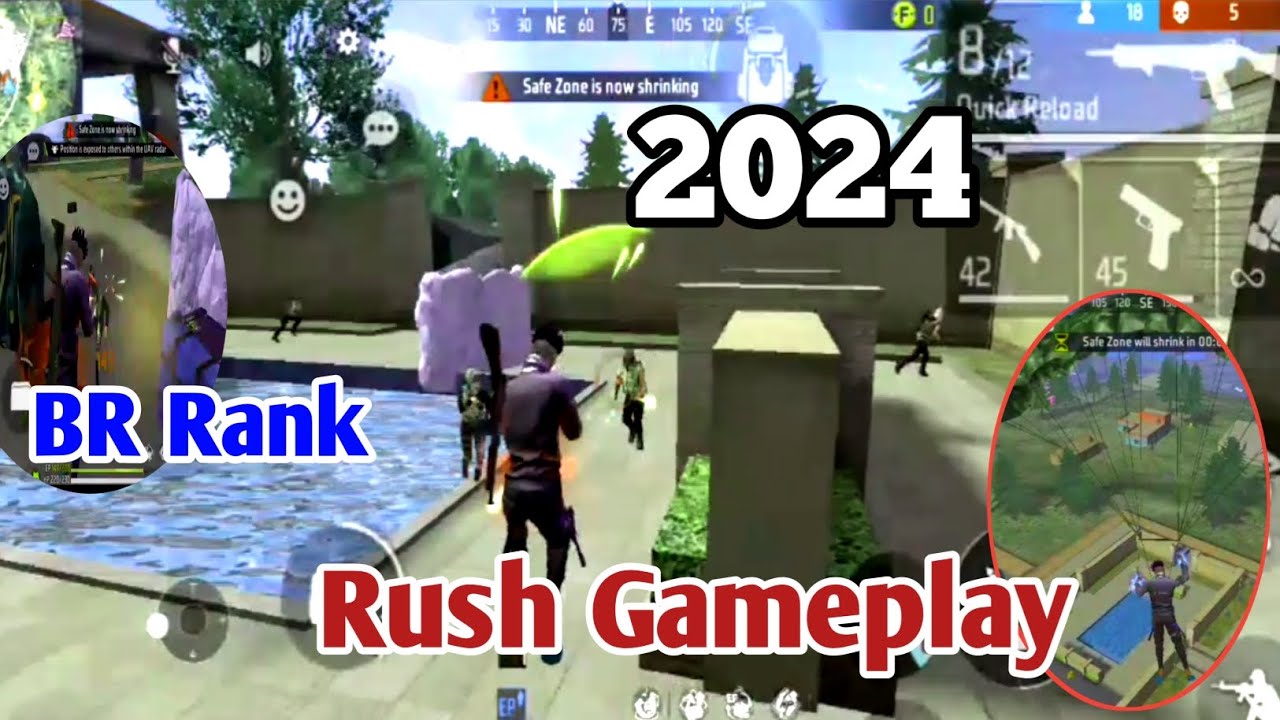 Br Rank Rush Gameplay || Ff Mobile Gameplay 📲 - YouTube