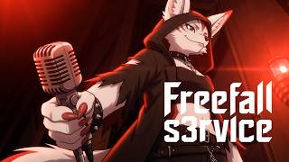 FREEFALL S3RVICE — Official Music Video (Short Version) | AI Anime
