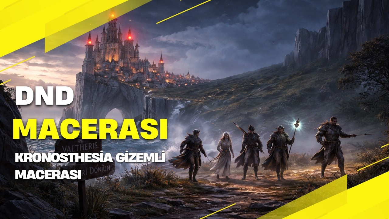 One shot FRP yayını Kronosthesia Gizemli Macerası!!