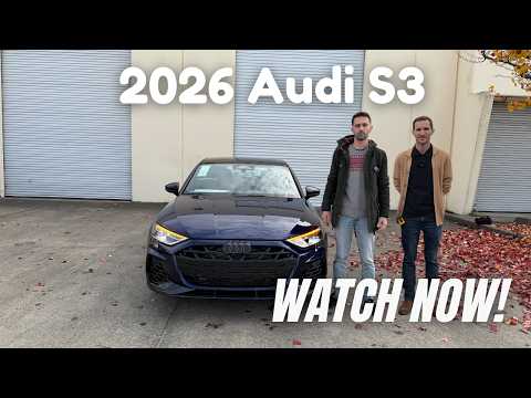 Youtube NEW 2026 Audi S3 Sedan - Interior & Exterior Walkaround video audi