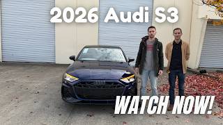 NEW 2026 Audi S3 Sedan - Interior & Exterior Walkaround