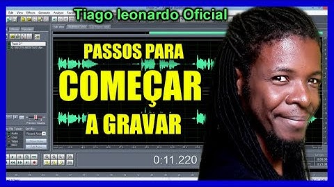 Como começar a gravar no Adobe audition 1.5?