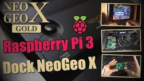 RECALBOX Raspberry PI 3 - Dock Neo Geo X