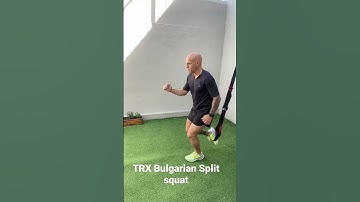 TRX bulgarian split squat