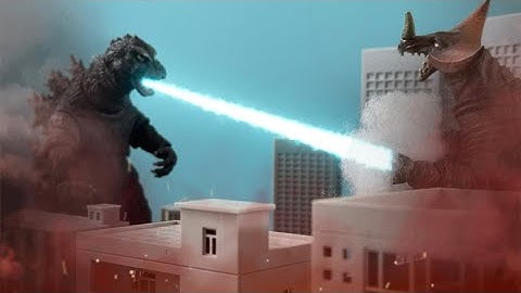 How to add atomic breath and over visual effect for Ultraman/godzilla stop motion on CapCut!