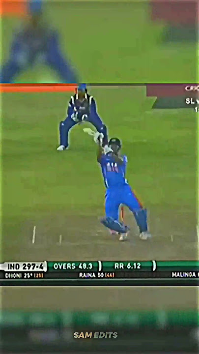 DHONI TOOK ON PRIME MALINGA 🥶