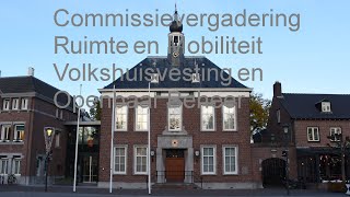 2024 05 22 Commissie Ruimte en Mobiliteit (Incl. volkshuisvesting en Openbaar Beheer)