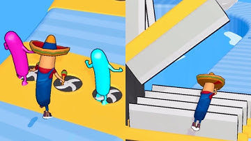 Wacky Run Gameplay | All Levels # 48-50