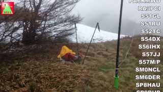 SOTA trip 2013 to the Black Forest by ON9CBQ and ON4UP