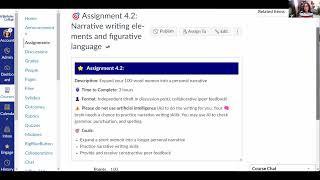 5 Canvas Overview: Modules, Assignments, Grading
