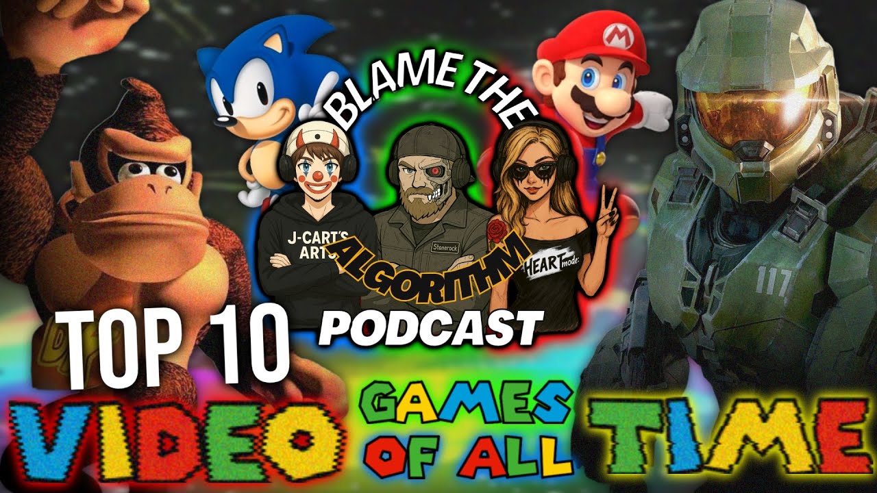 TOP 10 VIDEO GAMES OF ALL TIME ! - YouTube