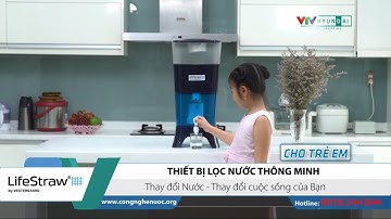 Thiết bị lọc Nước, Xử lý Nước LifeStraw Home - Thụy Sĩ