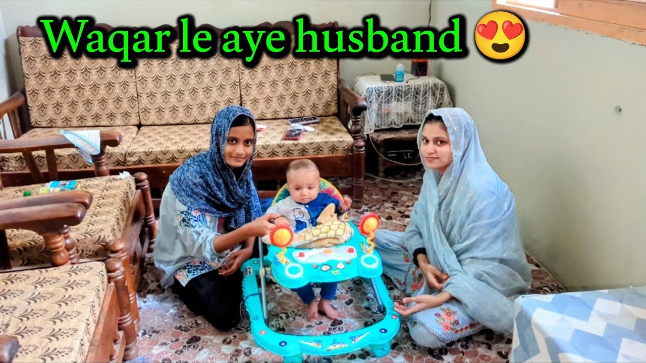 Abaan k Liye Wakar le aye husband 😍 or good news 😍 || Adnan and misbah 