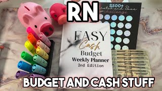 RN BUDGET AND CASH STUFF! FIRST CASH STUFFING OF FEBRUARY 2024!