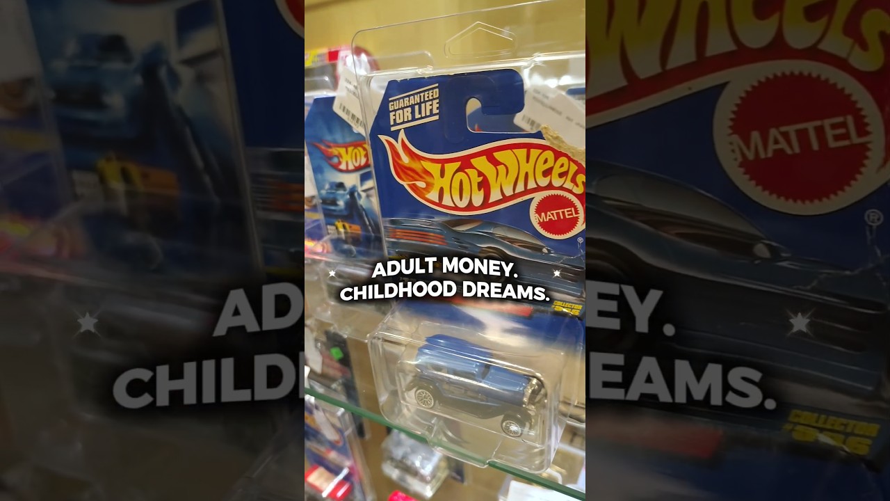 You’re never too old for toys—just old enough to afford the good ones.