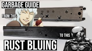 Garbage Guide: DIY Rust Blue