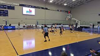 Fundamentals Burnaby U14 West VS Showtime Academy U14 White (L) - BBall Nationals 14U Grey