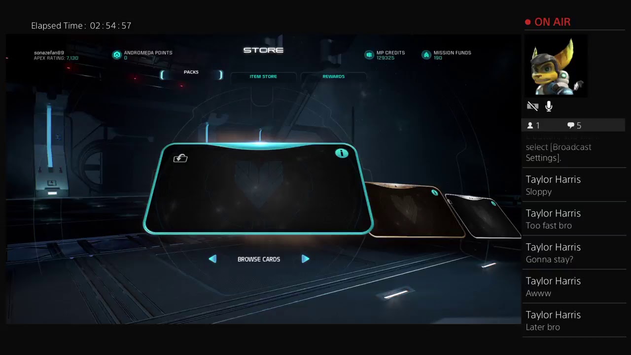 Thunder hunter67's live stream of Mass effect Andromeda multiplayer