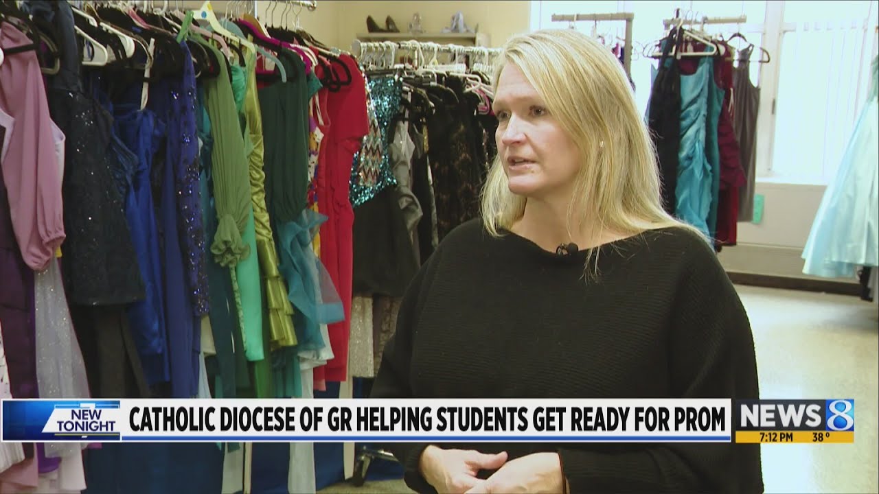 Grand Rapids church offers free prom shop for students in need