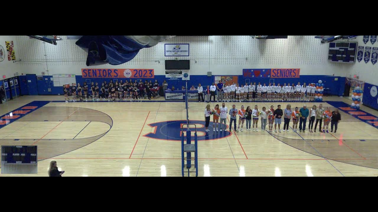 Boonsboro vs. Smithsburg JV Womens' Volleyball YouTube
