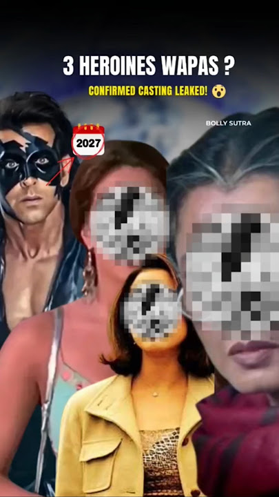 Krrish 4 Mein Priyanka, Preity Aur Rekha? | Hrithik Roshan Returns! 😱🔥 #short