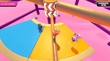 Fall Guys Crown #248: A sweaty 3 player timeout on Jump Showdown