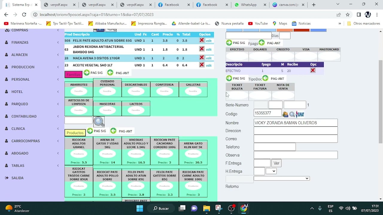 DEMO PARA MARKET MINIMARKET BODEGAS