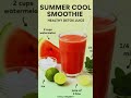 This $1 Summer Smoothie Will CHANGE Your Health (Detox Secret!)