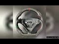 For Mercedes-Benz W171 W203 R171 SLK200 300 350 C200 230 350 (With Paddle Shifters Holes) Real Carbo