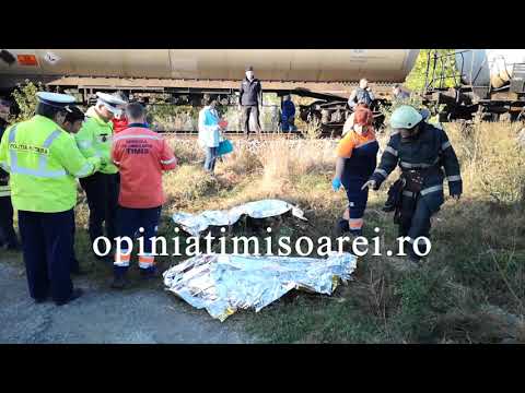 4 morti intr-un teribil accident de tren in Timis