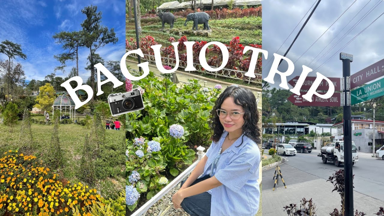My 3 day trip in Baguio city! (went to all the tourist spots😆) 