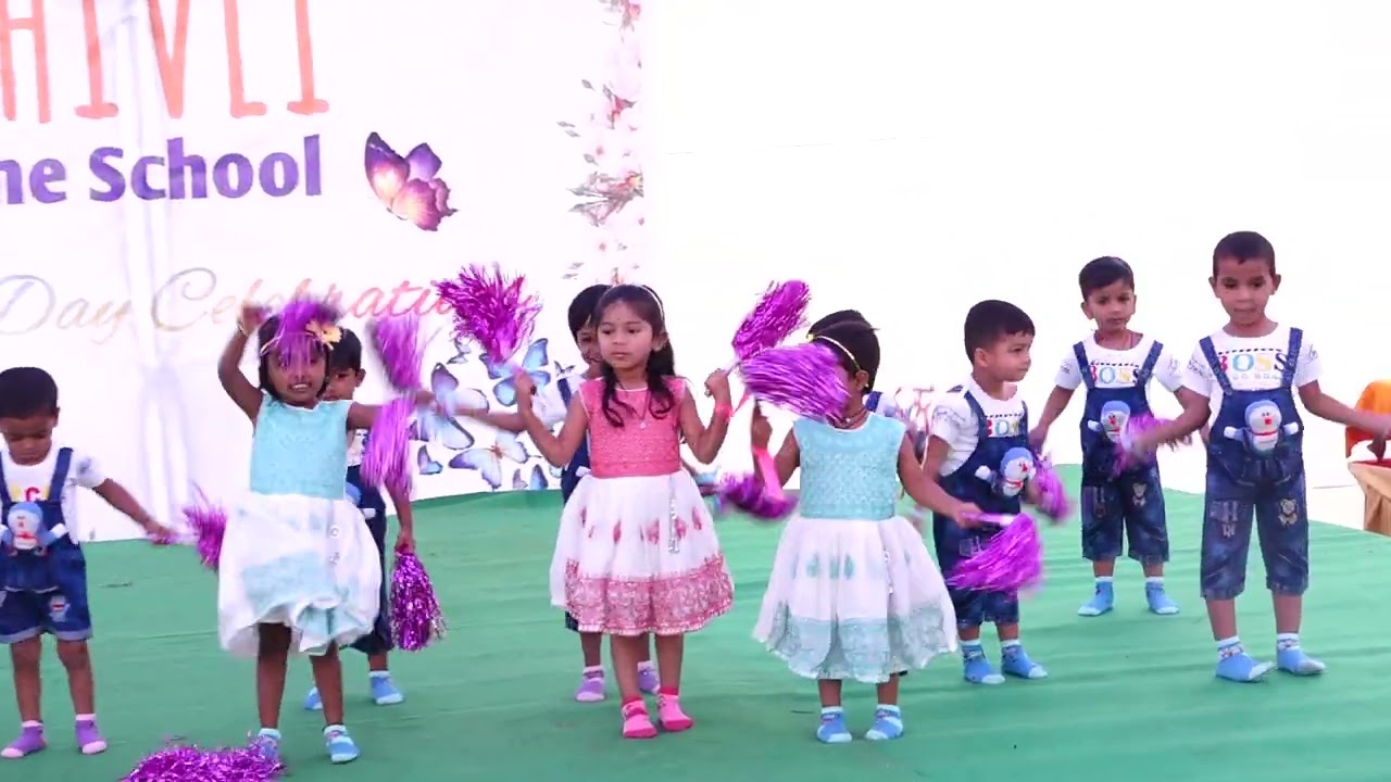 Nursery kids Dance - Shivli School Rangmanch 13th Annual Day