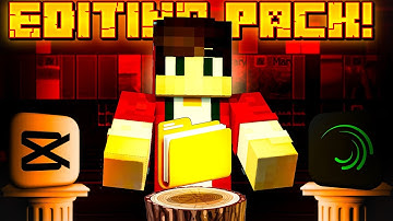 INSANE Editing Pack🎬 for Minecraft Gaming Creators🔥 (DON