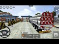 Truck Trailer Panjang Jemput Penumpang Wisata ke Pelabuhan Bakauheni | BUS SIMULATOR INDONESIA