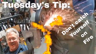 Tuesdays Tip: Catch Myself On Fire ( or On Smolder) :)