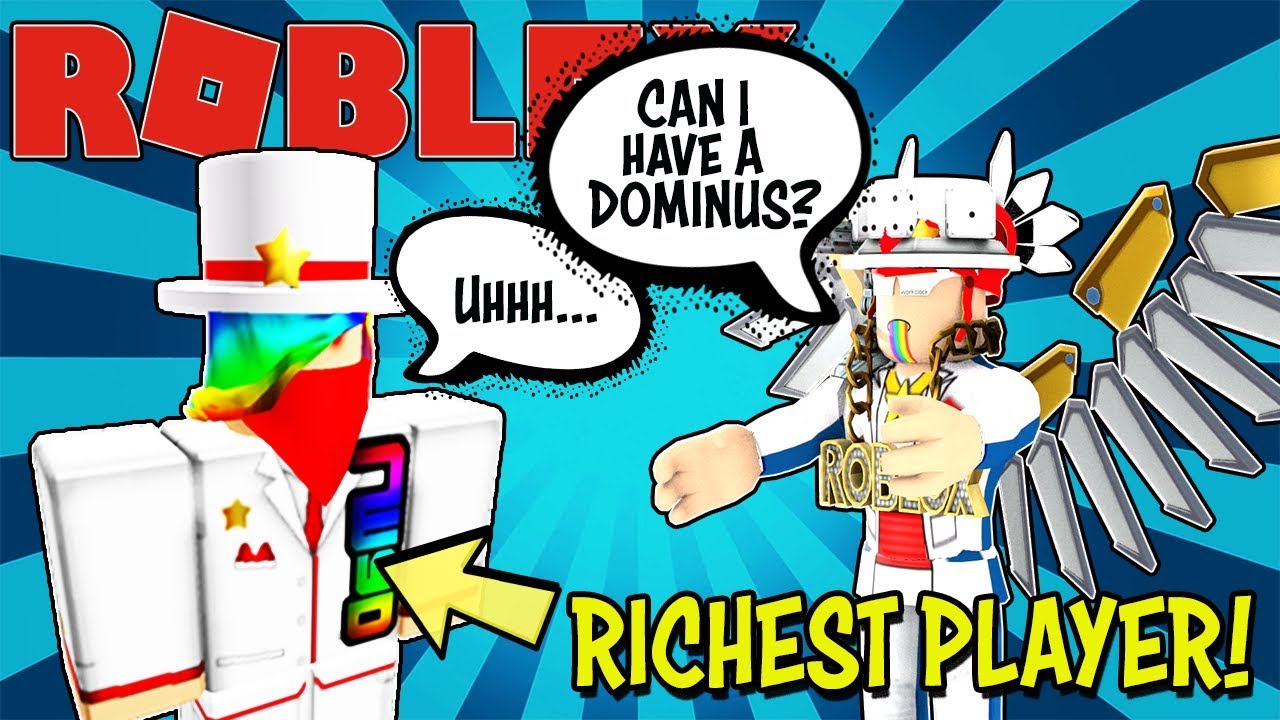 The Richest Player In Roblox Teaches Us His Ways Linkmon99 Interview Youtube - richest player in roblox robux