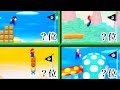 【Newマリオ】全ゴールポール頂点 難易度ランキング