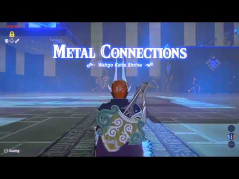 Видео: Zelda - пробно решение за светилище Wahgo Katta и Metal Connections в Breath Of The Wild