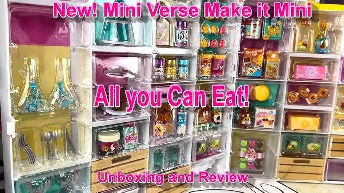 MGA's Miniverse Make It Mini Kitchen, Kitchen Playset, w/ UV Light,  Collectibles, DIY, Resin Play, Exclusive, Mystery Recipe, Mini Oven Mitts,  NOT