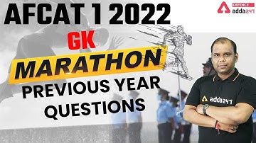 AFCAT 1 2022 | GK Maha Marathon | AFCAT 1 2022 Preparation