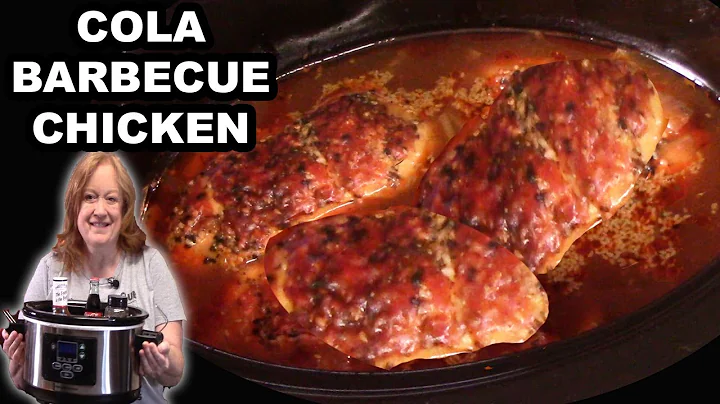 COLA BARBECUE CHICKEN in Slow Cooker, A Crockpot D...