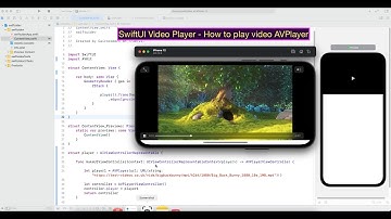 SwiftUI Video Player - How to play video AVPlayer