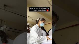 Born To Say We Have Save The Lives Of People