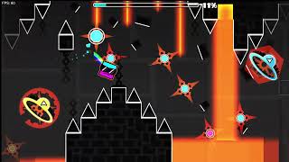 I BEAT LAVA TEMPLE!!!! Geometry dash